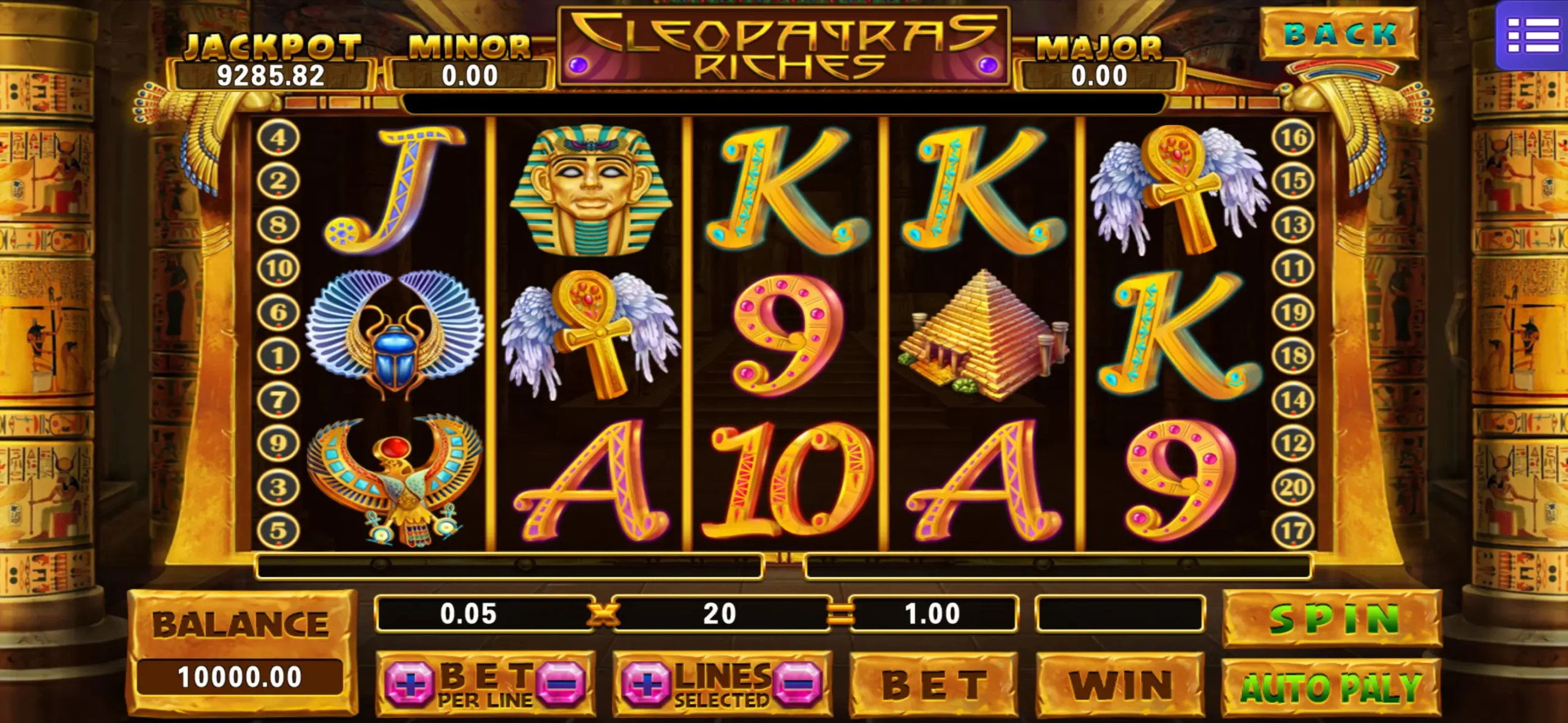MEGA888 Cleopatra's Riches Slot – Free Download