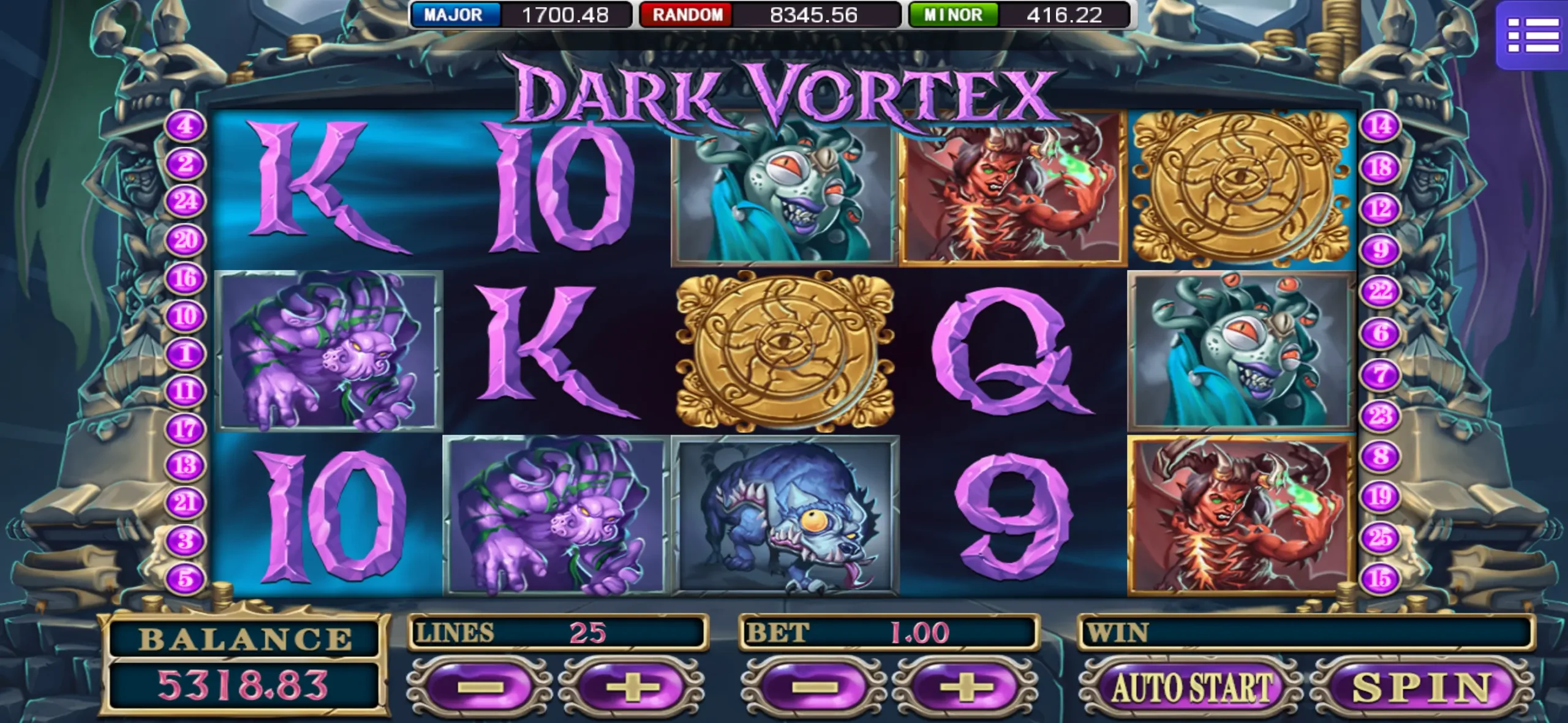 MEGA888 Dark Vortex Slot – Free Download