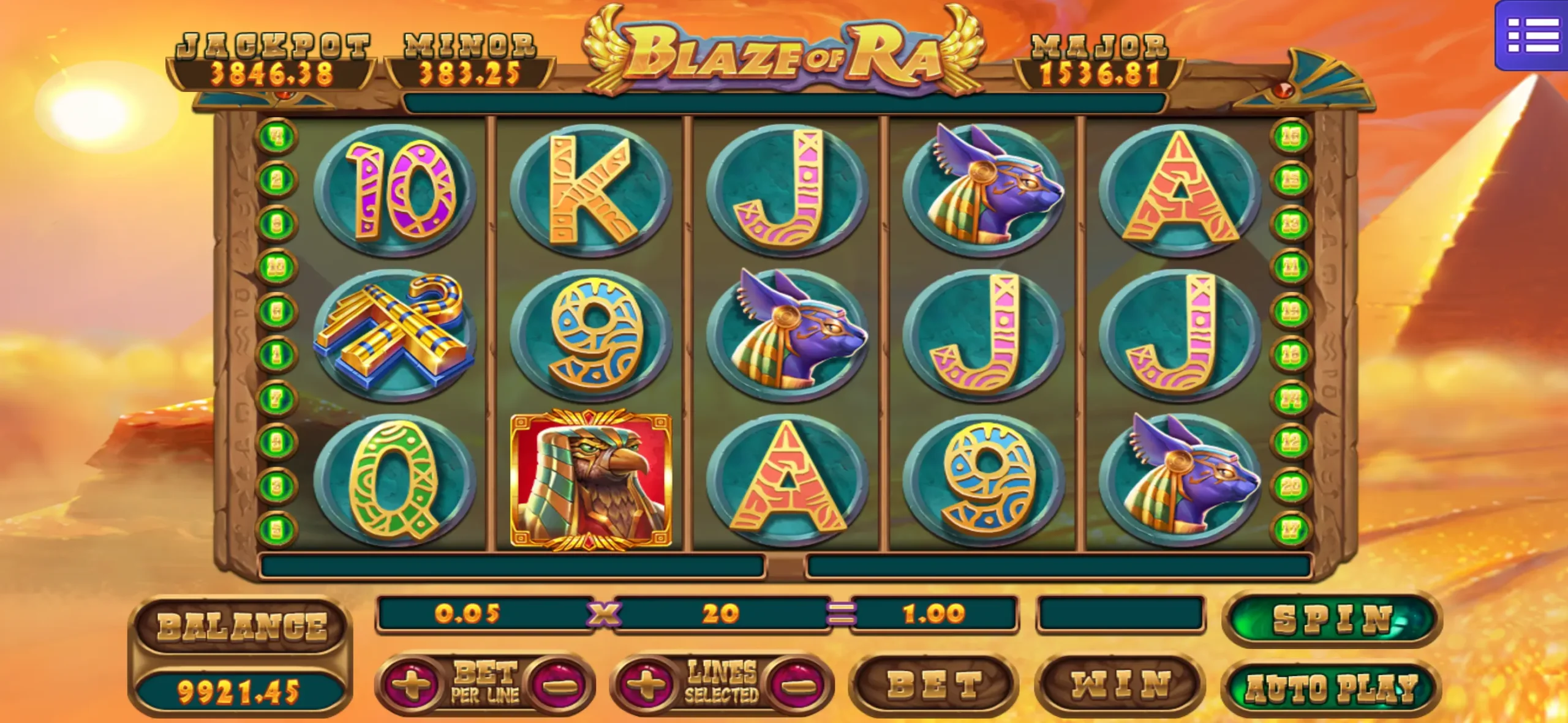 MEGA888 Blaze Of Ra Slot – Ancient Egypt Free Spins