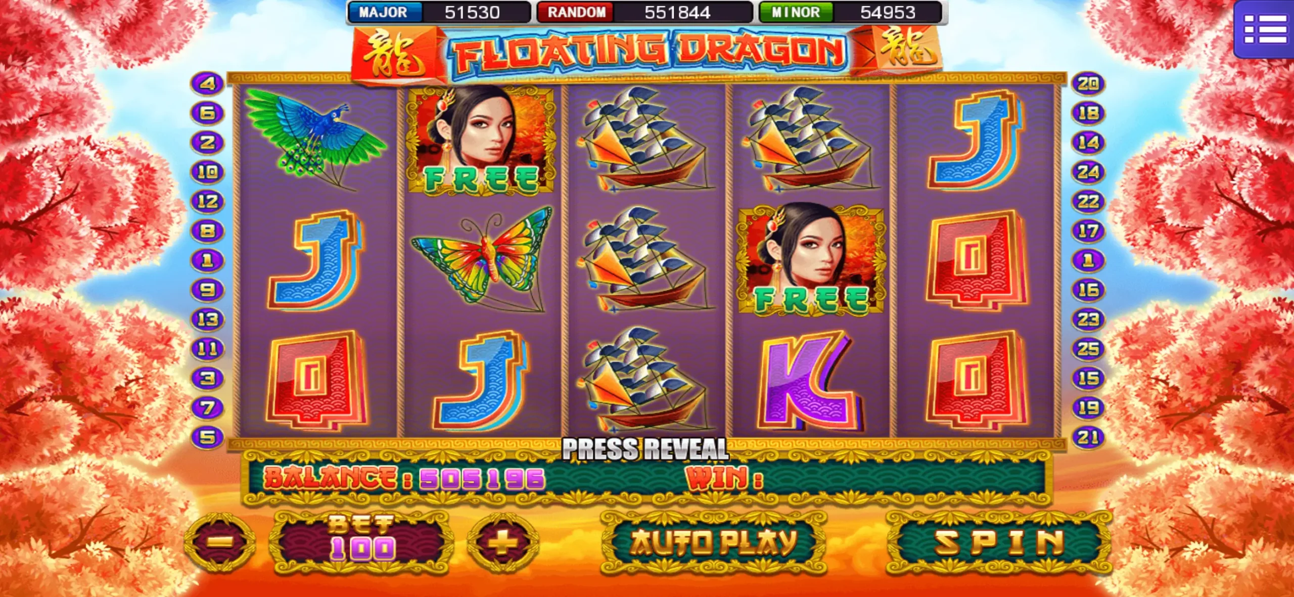 Floating Dragon Slot Gameplay on MEGA888 – Free Spins and Coin Symbols